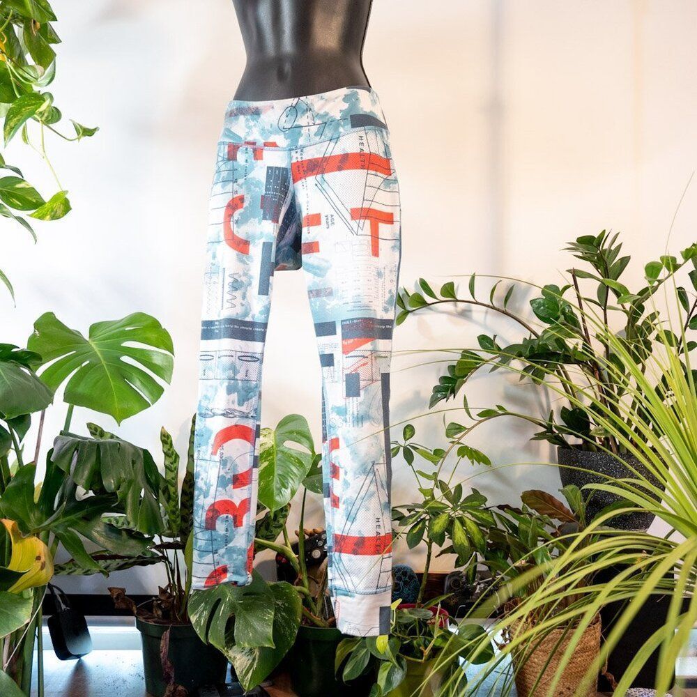 Reebok Crossfit Health Graphic Speedwick Leggings, Size S